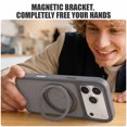 thumbnail image 6 of Magnetic for Apple iPhone 15 Case with Ring Stand, Fits MagSafe Ring, Military-Grade Drop Protection, Build in Kickstand,Slim Matte Finish Shockproof Phone Cover for iPhone 15 6.1'', 6 of 7