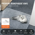 thumbnail image 3 of VEVOR Carpet Protector for Pets,15" x 4' PVC Scratch-Proof Cat Carpet Protector for Doorway, Anti-Slip Cat Scratch Protector Mat, Easy, 3 of 9