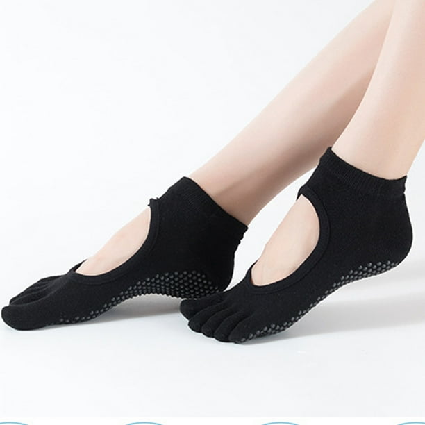 Grip Non-Slip Toe Socks for Pilates, Barre, Yoga, Ballet 