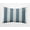 Dusty Smoke, variant on Simply Daisy 16" x 16" Graduated Stripe Nautical Decorative Indoor Pillow