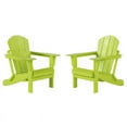 thumbnail image 1 of Chaise Adirondack Pliante en Poly pour Extérieur (Ensemble de 2), 1 of 6