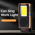 thumbnail image 1 of Luz de trabajo COB multifuncional Altavoz compatible con Bluetooth Modo portátil 6 Tmvgtek Para estrenar, 1 of 6