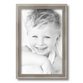 thumbnail image 2 of ArtToFrames 11" x 17" Contrast Light Grey Picture Frame, 11x17 inch Gray Wood Poster Frame (WOM-4929), 1 Pack, 2 of 6