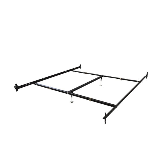 Hook On Bed Rails Queen/Eastern King with Center Support and 2-Glides