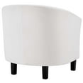 thumbnail image 6 of Modway Prospect Channel Tufted Performance Velvet Loveseat and Armchair Set in White, 6 of 6