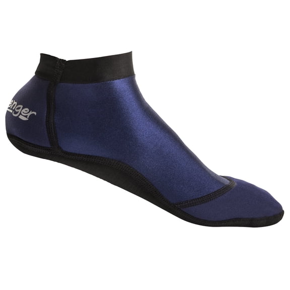 Seavenger SeaSnugs | Low Beach Socks for Watersports (Dark Blue, Large)