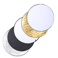 thumbnail image 4 of 5 In 1 Light Reflector, Simple Compact Gold Silver White Black Reflector Portable With Storage Bag For Outdoor For Indoor For Portrait Photography, 4 of 8