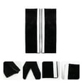 thumbnail image 4 of Miangastore 2Pcs Refrigerator Handle Covers Set Creative Soild Color Design Door Handle Protective Kitchen Appliance Covers (Black), 4 of 9