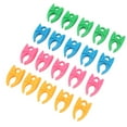 thumbnail image 3 of 20 piezas de 4 colores, abrazadera para portabobinas de silicona para coser y bordar, pinza para sujetar el carrete antidesprendimiento de hilo., 3 of 14