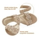 thumbnail image 3 of Sandalias con cuña SHIBEVER para mujer, verano, nude, punta abierta, 5-11US, 3 of 6