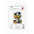 thumbnail image 3 of Pansies Bouquet B7035L Counted Cross-Stitch Kit, 3 of 5