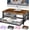 Brown, variant on Computer Monitor Stand Riser, Desk Organizer with Drawer, Laptop Stand, Office Desk Accessories & Workspace Desktop Organizers Storage for Office Supplies(Pink)