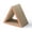 A001- Brown, variant on Triangular Cat Scratcher Cardboard Cat Scratching Pad No Mess Corrugated Cat Scratcher for Indoor Cats Multi Angle Durable Pet Toy One Pack