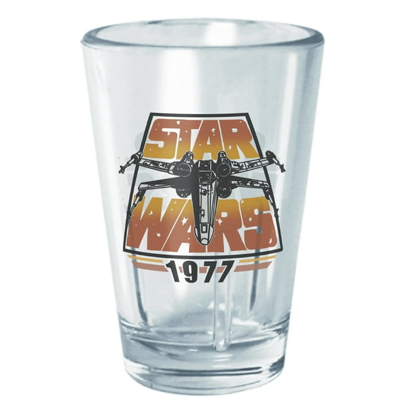 Star Wars Fighter Logo  Tritan Shot Glass Clear 2 oz.