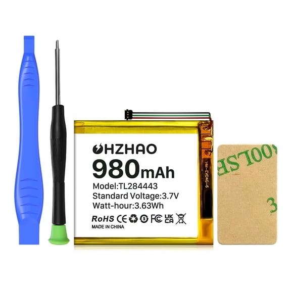 Batería de repuesto OHZHAO 2026 980mAh para termostato Nest