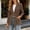 Coffee, variant on Womens Casual Tie Waist Blazer Open Front Long Sleeve Notched Lapel Office Work Jacket Trendy Fall Coat