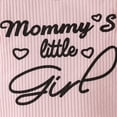 thumbnail image 4 of masbird Newborn Baby Girl Clothes Little Sister Outfit Long Sleeves Romper Pants Baby Clothes for Girls 0 3 6 12 18 24 Months,Pink,6-9 M, 4 of 7
