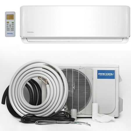 - MRCOOL Advantage 12K BTU 17.5 SEER Ductless Mini-Split Heat Pump, with 16 Foot Install Kit