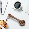 thumbnail image 3 of Walnut Wood Coffee Scoop | Natural Measuring Spoon for Coffee Grounds, Tea, Spices & Protein Powder | Food-Grade Kitchen Utensil for Home & Travel Use, 3 of 5