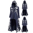 thumbnail image 4 of Cosplay Womens Festival  Dresses Dresses for Women Sweater Medieval Hooded Fall Winter Dresses 2023, 4 of 10