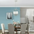 thumbnail image 3 of Livex Lighting Westfield Chandelier in Brushed Nickel, 3 of 10