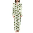 thumbnail image 4 of joogoo Pajamas Set for Women Cute Palm Tree Long Sleeve Pjs Loungewear XL, 4 of 7