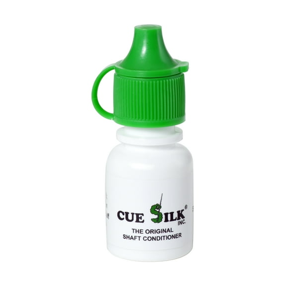 Cue Silk Billiard Pool Cue Shaft Conditioner ¼ oz Bottle