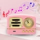 thumbnail image 5 of FT BT11Plus Altavoz Bluetooth portátil de plástico para exteriores Caja de altavoz con tarjeta de enchufe inalámbrico para teléfono móvil (rosa), 5 of 8