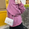 thumbnail image 4 of Pompotops Crossbody Sling Backpack, Women Simply Fashion Bag Strap Messenger Shoulder Bag Crossbody Purse Bag Mobile Phone Bag, White, 4 of 6