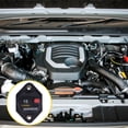 thumbnail image 1 of FONDOTIN 1Pcs Black PVC Alloy Rectangular Manual Changeover Breaker for Automotive Electrical Systems, 1 of 5