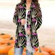 thumbnail image 2 of Camiseta de manga larga para mujer, cárdigan de otoño, cárdigan suelto, camisa estampada, cárdigan, Top, cárdigan de Halloween, camisa Fridja  hkj2464, 2 of 5