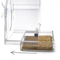 thumbnail image 4 of Xingzhi Window Bird Feeder Durable Acrylic No Assembly Needed Simple Feeder For Anyone 3, 4 of 6