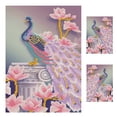 thumbnail image 3 of Cuadro de diamantes de imitación de pavo real Diy 5D, bordado de cristal de resina, imagen de diamantes de animales, punto de cruz decorativo para el hogar Methold JJ18386-02, 3 of 6