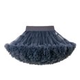 thumbnail image 5 of Falda tutú de segunda generación de hojas, falda abullonada gris oscuro para niños, falda para niñas, falda de princesa con estrellas, falda para niñas pequeñas y medianas, 5 of 5