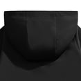 thumbnail image 6 of Maoxin Mens Jacket Fashionable Men's Long Sleeve Hooded Casual Comfortable Outwear Jackets Jackets for Men , Black , 3XL, 6 of 7