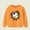 Orange, variant on Nrmvnmi Toddler Boys Girls Sweatshirts Kids Fall Cotton Long Sleeve Crewneck Casual Soccer Graphic Print Pullover Loose Soft Outfit Shirt Holiday Blouse Trendy Warm Fall Shirt