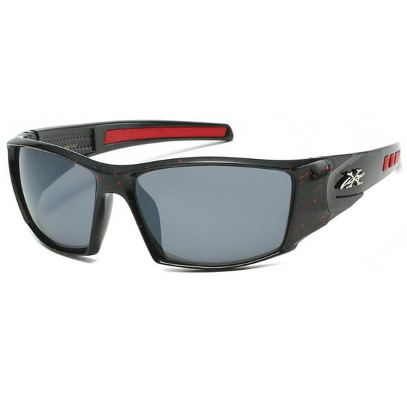 Xloop Sport RED Wrap Around Cycling Fishing Golfing SUNGLASSES Free Shipping