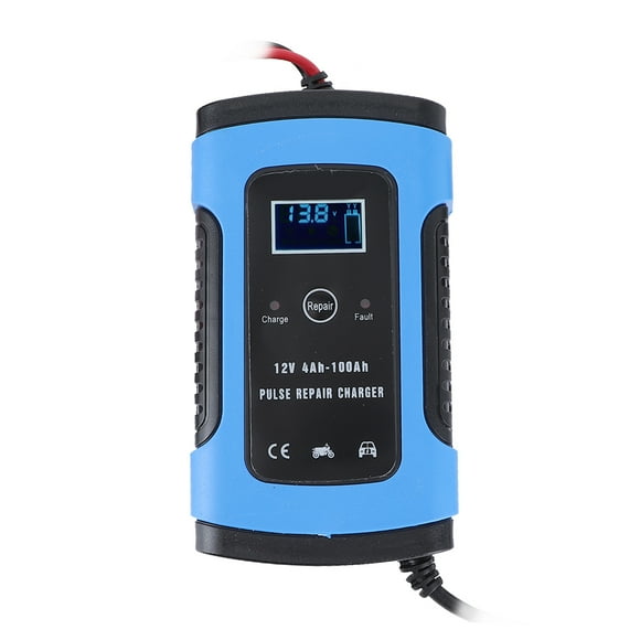 Car Battery Charger Lcd Car Battery Charger Pulse Repair Battery Charger 12v Battery Charger 12V 6A Pulse Repair Battery Charger With Low Noise Cooling Fan For Car Motorcycle