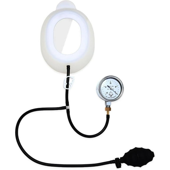 Pectus Excavatum Vacuum Bell, Pectus Excavatum Orthosis Brace with Pressure Gauge, Easy to Clean and Maintain, for Adults and Child,Physical Correction of Pectus Excavatum,Vacuum Bell Therapy