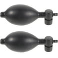 thumbnail image 2 of 2pcs Replacement Manual Inflation Pump Blood Pressure Meter Latex Bulb With Air Release Valves, 2 of 2
