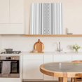 thumbnail image 6 of Black White Striped Wall Art Painting on Canvas, Modern Farmhouse Geometric Canvas Art Home Prints Wall Art Framed Modern Artwork for Living Room Bedroom Wall Decor 12x12in, 6 of 8