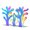 Color Tree, variant on WINDLAND Creative Modern Simple Tissue Boxes Durable Exquisite Stainless Steel Tissue Organizer Utility Tabletop Paper Dispen