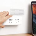 thumbnail image 4 of Adhesive Punch Free Socket Holder, Mountable Plug in Socket Fixer Bracket Self Adhesive Desktop Socket Fixer (4 Color, 4PCS), 4 of 5