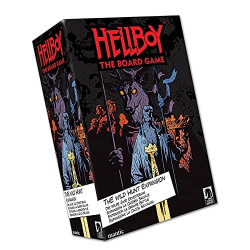 Mantic Games Hellboy The Board Game The Wild Hunt Expansion | Horror Game | Mystery Game | Cooperative Game for Adults and Teens | Ages 14+ | 1-4 Players | Average Playtime 60 Minutes | Made