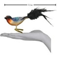 thumbnail image 4 of Old World Christmas Barn Swallow Bird Clip On Glass Ornament 18126  New, 4 of 5