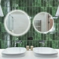 thumbnail image 2 of 10Pcs Peel and Stick Backsplash Tile,11.4'' x 9'' Subway Tile,Self-Adhesive Wall Tiles for Kitche,Bathroom,RV,Thicker Design in Green, 2 of 8