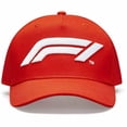 thumbnail image 2 of F1 Collection Unisex Large Logo Baseball Black/White/Red Hat, 2 of 11