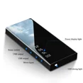 Mirror Digital Display Power Bank 20000mah Largecapacity Phone Charger