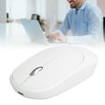 thumbnail image 3 of Chargable Mouse,  Mouse Convenient Rechargeable Portable  for Notebook for Office for Desktop for Home White,Purple,Black,Silver, 3 of 8