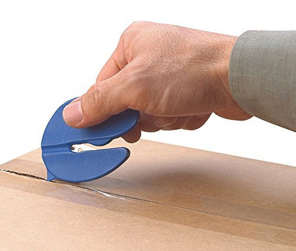 Pacific Handy Cutter Enclosed Fixed Blade Safety Cutter, Plastic,PK12 BC347